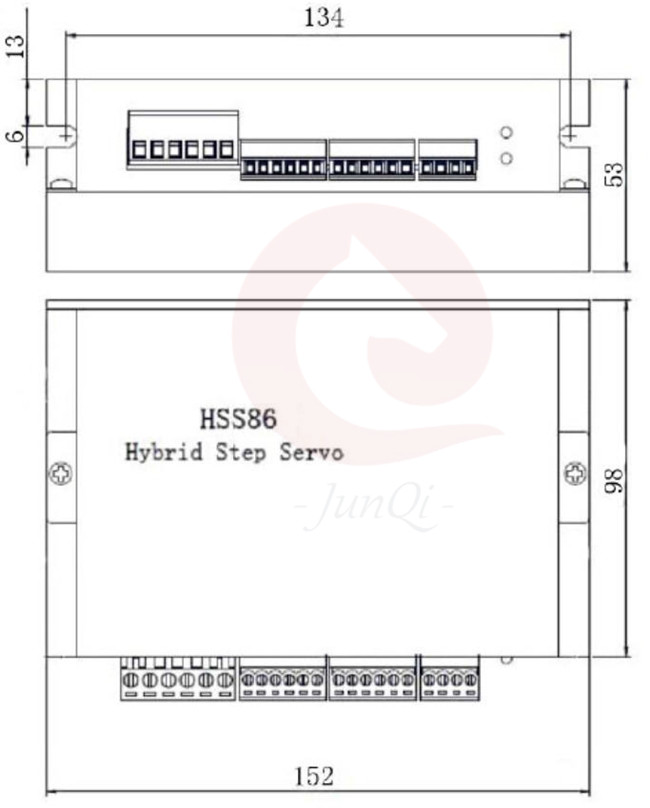 Водитель 86HSE4N-BC38 HSS86 Stepper мотора набора мотора сервопривода короткозамкнутого витка NEMA34