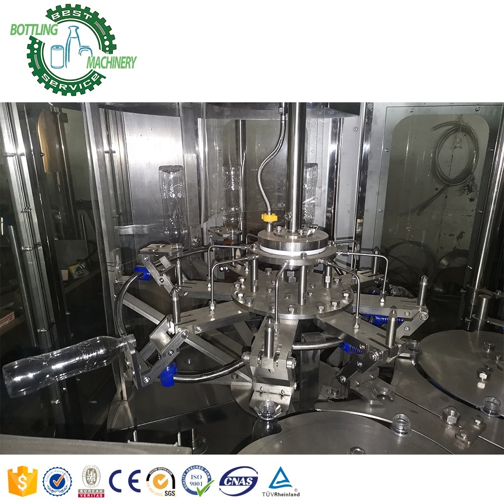 Automatic 3000b/h PET Plastic 500cc 600ml 650ml 1L Bottle Fresh Refreshing Drinkable Water Mouthwash Bottling Machine Machinery