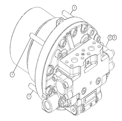 5110315 511-0315 Travel Motor Excavator Travel Motor Fitting For 336 336F 340F