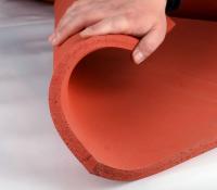 feuille en caoutchouc d'éponge de feuille de mousse de silicone de feuille d'éponge de silicone de cellules de fin d'épaisseur de 1.5-50mm