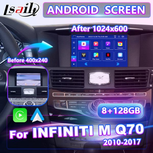 Infiniti QX60 Android Carplay Multimedia Video Interface Car GPS Navigation Box