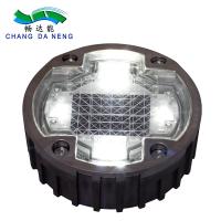 O trilho solar impermeável da plataforma de IP68 Cat Lights Eyes Road Studs 1200mah ilumina-se para exterior