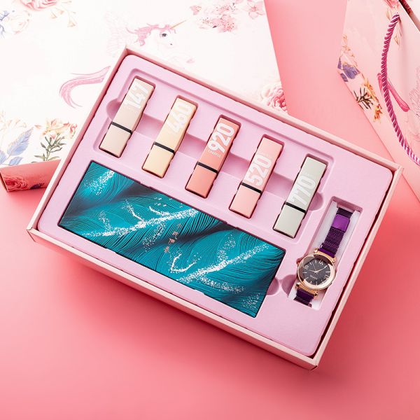 Цветная жесткая картонная помада ювелирные подарки коробка с вашим логотипом картонная подкладка