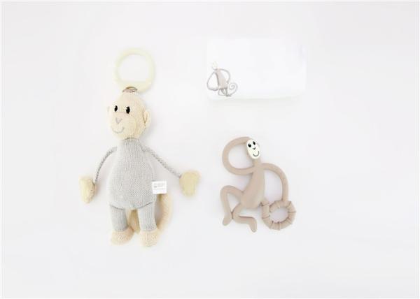 Personalized Soft Baby Blankets Hanging Teething Toy 70X70cm Size AZO Free