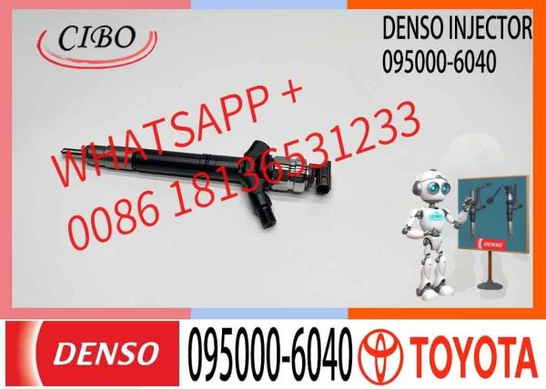 095000-6040 Man Truck Injector 0445111007 Injector Diesel Fuel For 23670-0R020 2AD-FTV Diesel Engine