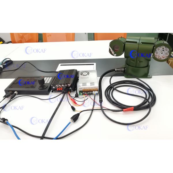 Камеры PTZ с оптическим зумом 4MP 30X для военных машин