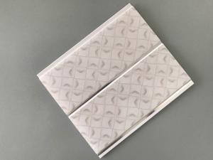 Ghana and Nigeria glossy printing 6mm silver line pvc ceiling panel easy to