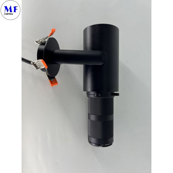 Integrated Contour Spotlight Gobo Projector Shapeable Track Light for Commercial Cultural Museum Lighting