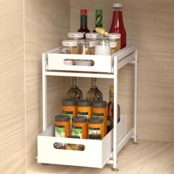 Подгонянный шкаф хранения Condiment слоя Kitchenwares нержавеющей стали SGS Multi