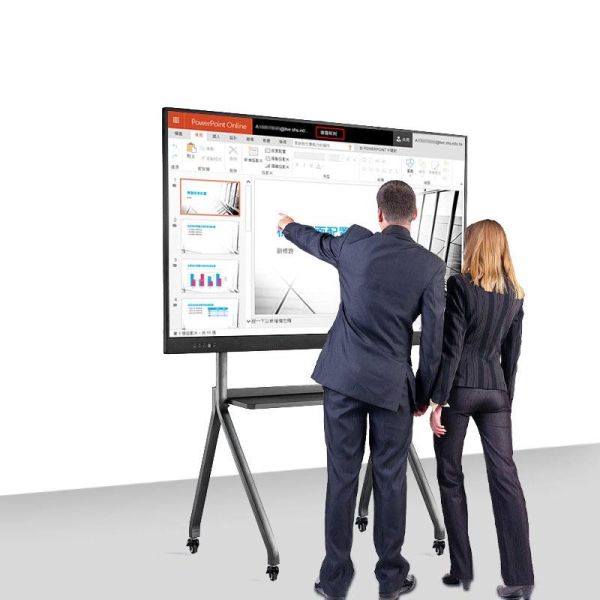 75 Inch Interactive Touch Screen Whiteboard with Intel I3 OPS PC and USB3.0 Type-C Interface