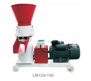 Wear Resistant Poultry Feed Pellet Making Machine 30kw 60 - 100kg / H Flat Die
