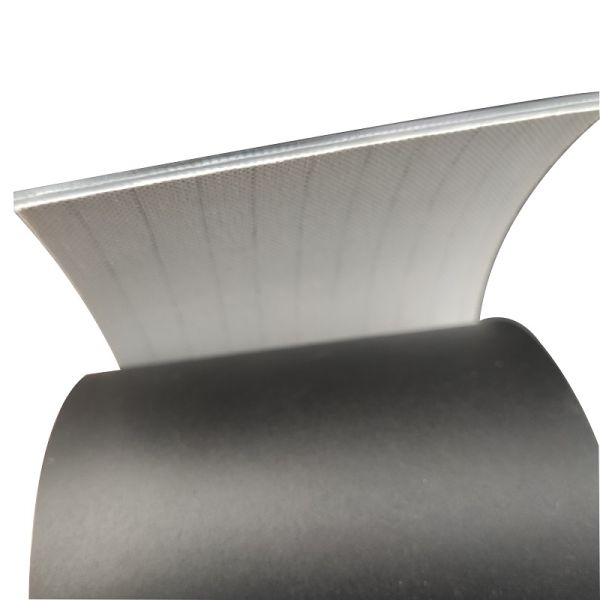 Black EP Steel Cord Rubber Conveyor Belts CP Pattern Cold Resistant 15mm Height