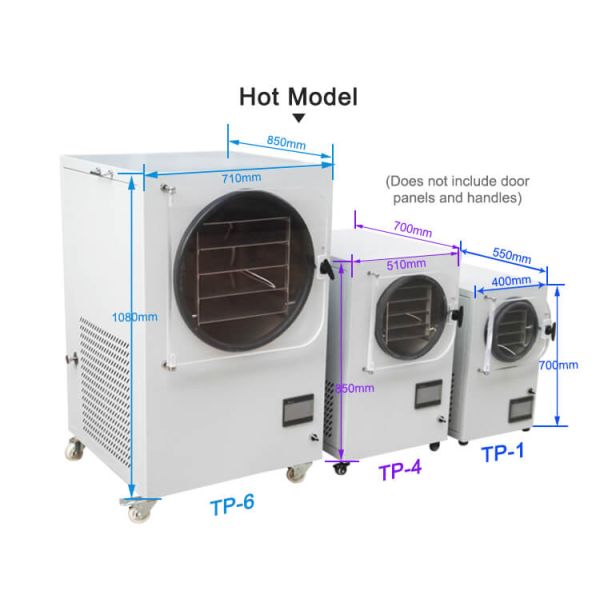 ISO Commercial Freeze Dry Machine For Meat Fruit Vegetable