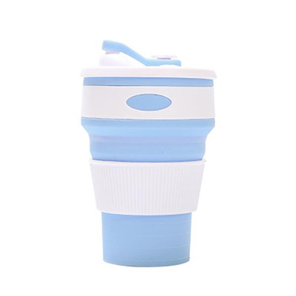 Reusable 350ML Collapsible Silicone Coffee Cup BPA Free