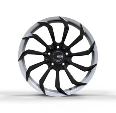 O furo 5 21 polegadas forjou a auto liga T6 das rodas 6061 para o automóvel de passageiros