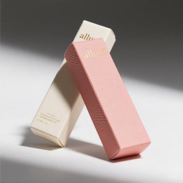 Custom Luxury Lip Gloss Box Packaging with Logo