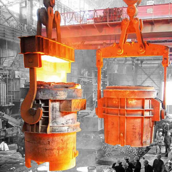 High temperature resistant double beam casting overhead travelling crane