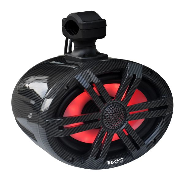 300W Boat Tower Speakers LED Marine Lights 4 Ohms IP65 Waterproof