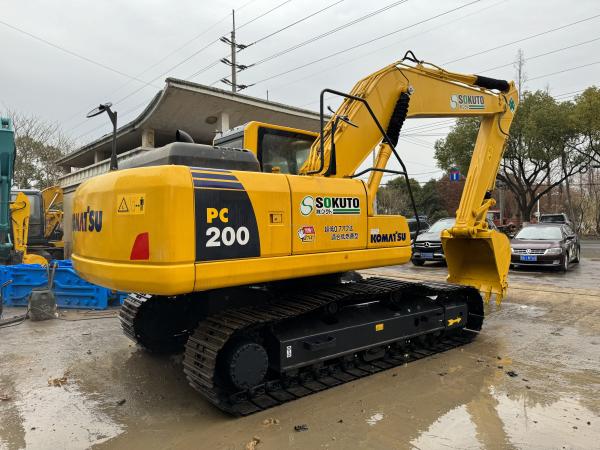 Used Komatsu Excavator PC200 Reliable Second-Hand Heavy Machinery For Construction & Mining