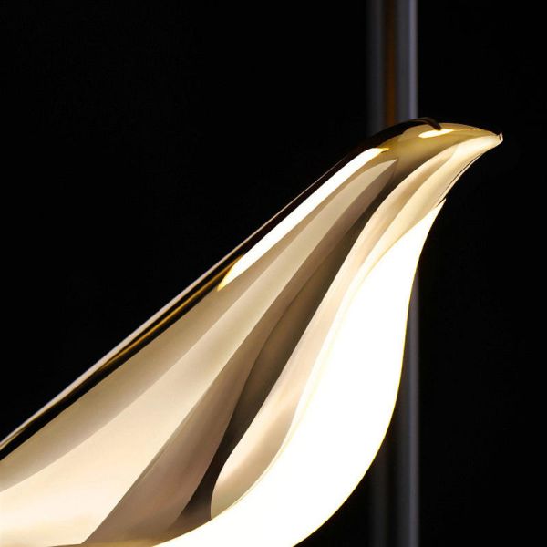 LED Creative Modern Pendant Light Dining Room Decorative Bird Chandelier
