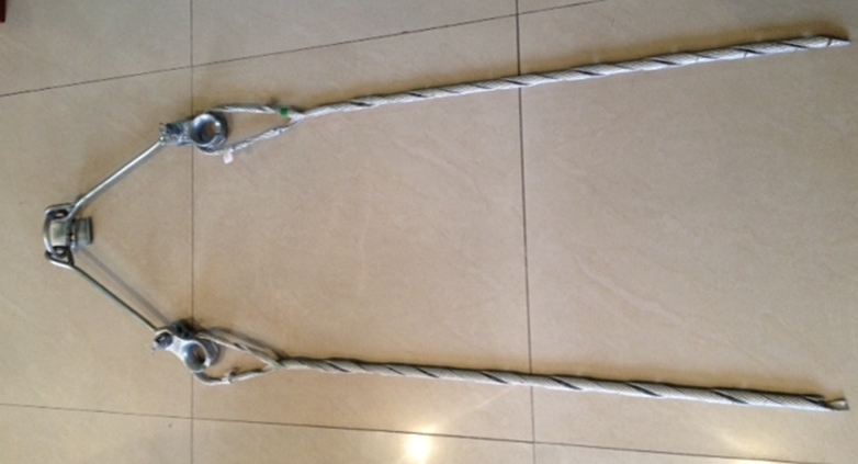 20KN Link Fitting A Of ADSS Fiber Optic Cable Hardware