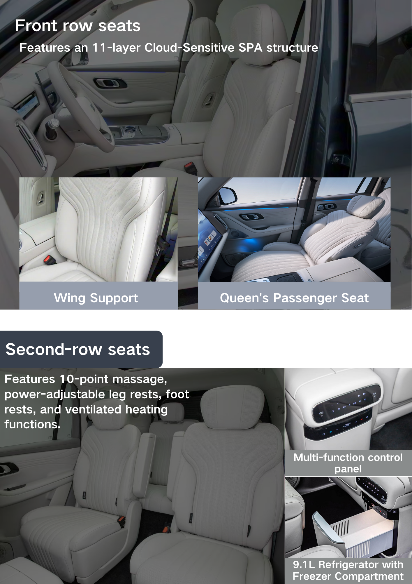 2025 Galaxy M9 >700km NEDC Range High-Power Front-wheel Drive Plug-in Hybrid SUV Lithium Iron Phosphate Battery Entry-level