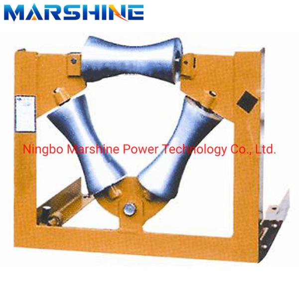 Electric Power Tool Compatible Standard Ring Cable Pay-off Pulley With Aluminum Roller