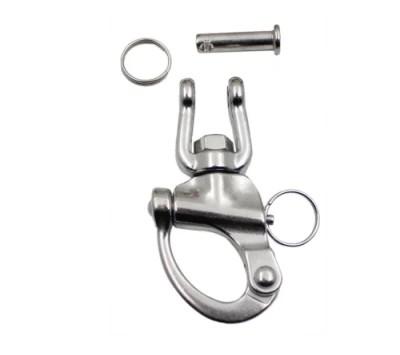 SS304 SS316 Stainless Steel Swivel Snap Shackle