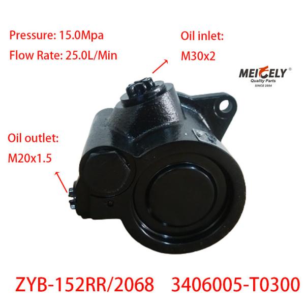 Power Steering Pump 3406005-T0300 For Dongfeng Truck Spare Parts