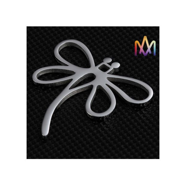 Dragonfly ODM OEM сформировал шармы металла стиля привесные DIY полости