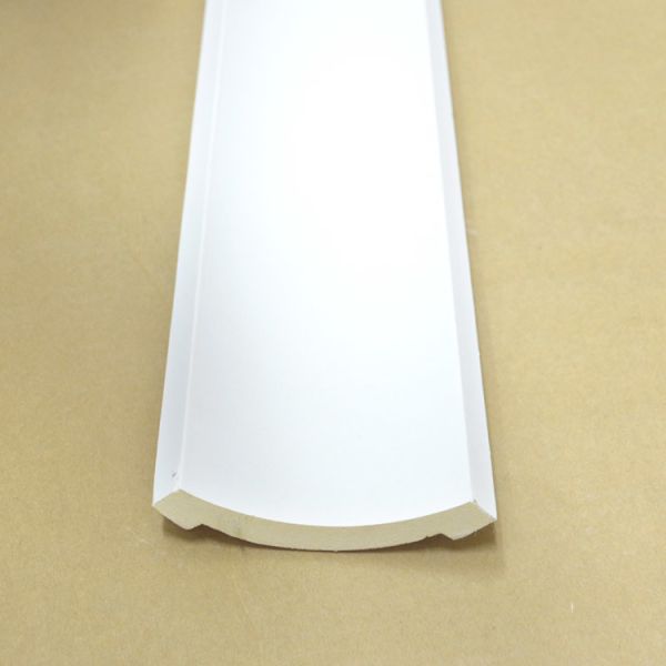 GC-83010 Factory Supply Mothproof Construction Material Polyurethane Smooth Cornice Crown Moulding