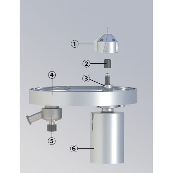 Sanitario Fondo Magnético Mezclador Alimenticio Farmacéutico Químico 316L Inoxidable FDA GMP Sellado sin contacto Bajo mantenimiento