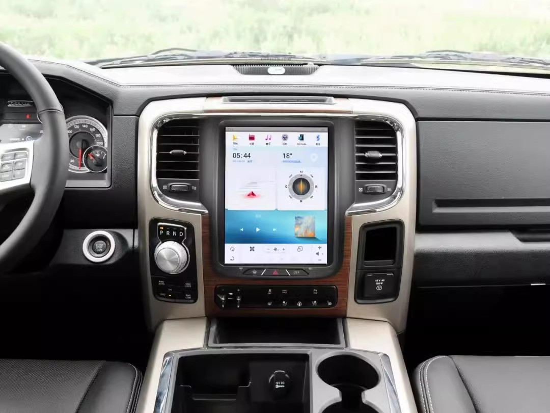 Android 13 DVD Player Car Dashboard Screen для Dodge RAM 1500 2014-2018