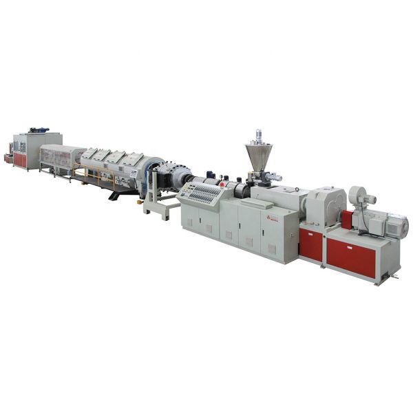 Twin Screw Type Plastic Pipe Extrusion Line for Leading Technology Manufacturing Plant