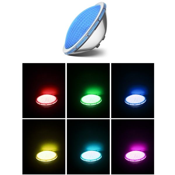 18W DC12V IP68 1420ma 520lm LED Swimming Pool Lighting