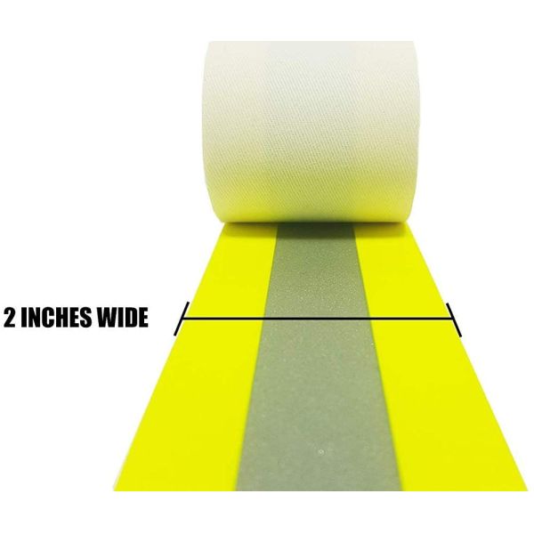 Sewing On 30 Cycles 100% Cotton Fabric Flame Fire Resistant Reflective Tape for Clothing