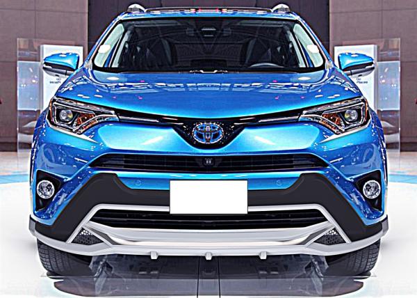 2016 2017 New TOYOTA RAV4 Car Bumper Guard Front And Rear / Auto Accessories