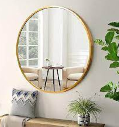 Espejo transparente/color/aluminio/plata/antiguo/decorativo/baño/decorativo/seguridad/sin marco/florado