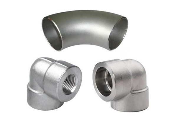 Threaded Reducing Sch10S Butt Weld SS304 45 Degree Elbow