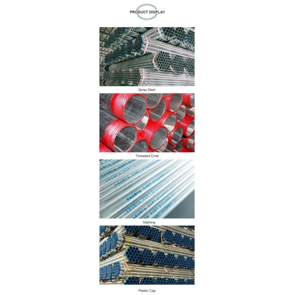 Труба BS1139 EN39 EN10219 оцинкованной стали расписания 40 БА 2B