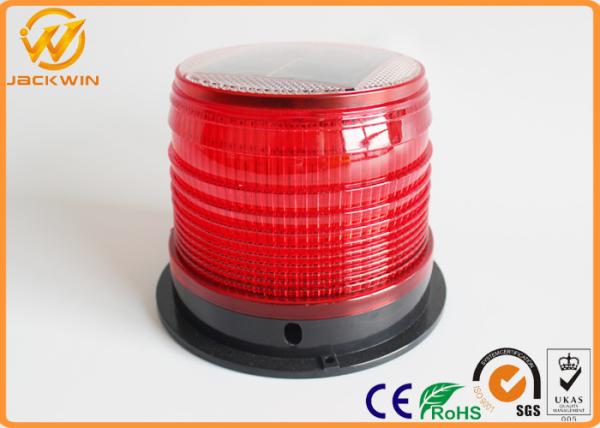 Truck / Airport / Tower Solar Powered Beacon Light Screw / Magnetic Mounted