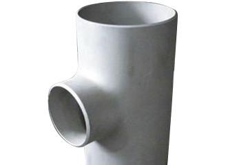 Tee pipe fittings butt welding reducing tee of stainelss steel pipe fittings