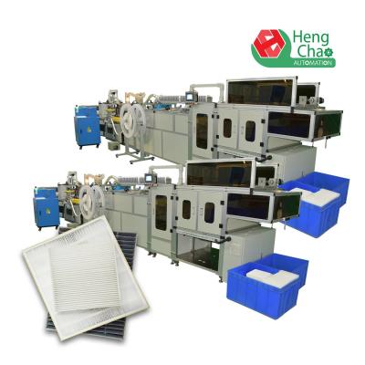 filtro lateral longo do veículo de New Energy da máquina da produção do filtro 0.6Mpa que faz a máquina