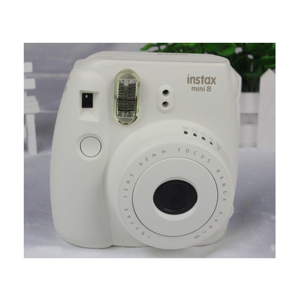 Fuji Instax mini 8 camera once imaging film lomo vertical shot for travel