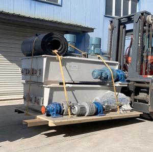 do parafuso de madeira do eixo da pelota três de 6000mm transporte de correia