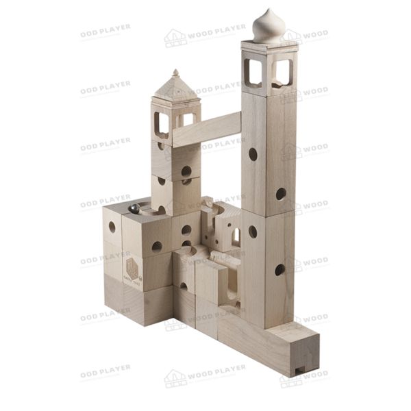 blocs constitutifs de voie de course du marbre 33pcs pour la formation