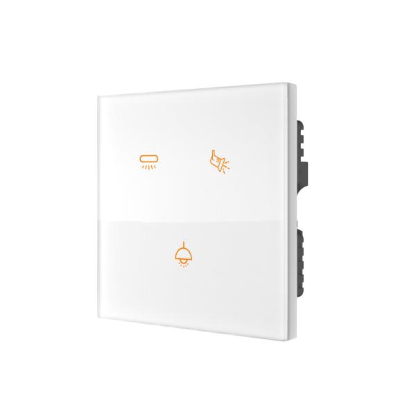 Glass Panel Zigbee Wireless Switch Tuya App White / Grey / Champagne Color