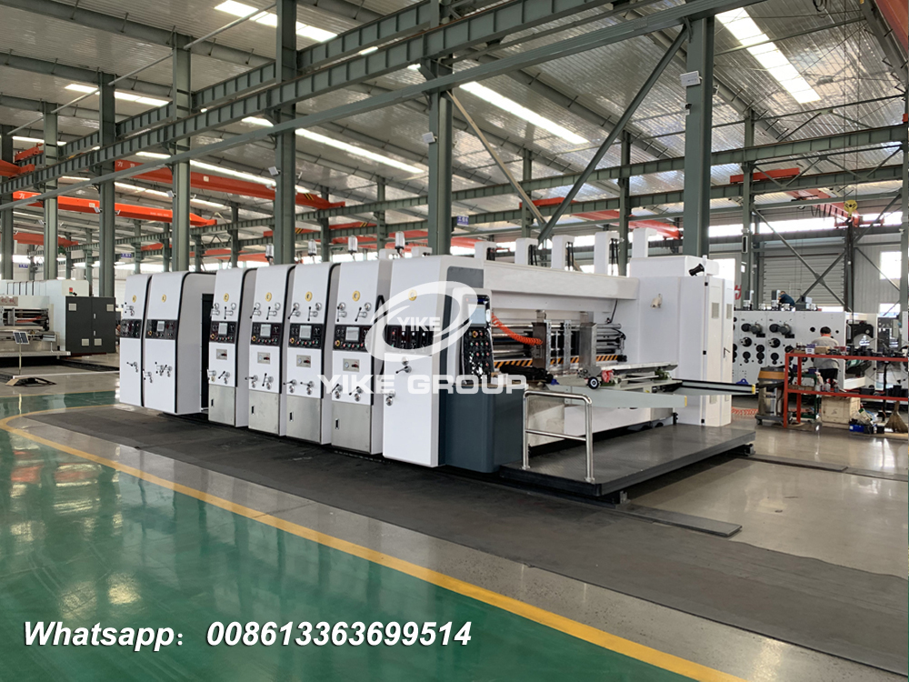 Машина Gluer папки Flexo класса евро максимальной скорости/принтер Slotter Flexo с папкой Gluer онлайн