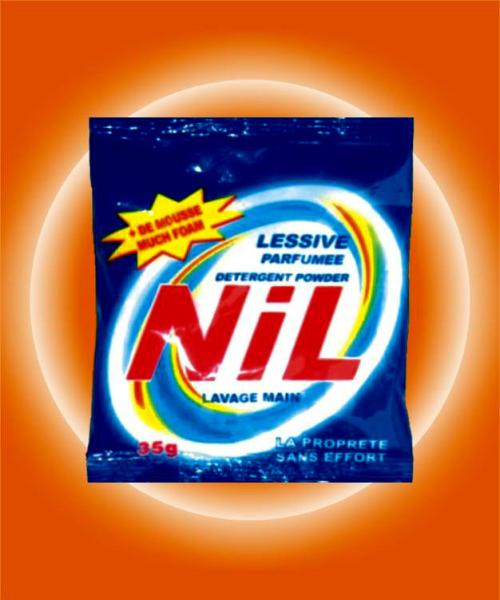 Lessive parfumee detergent powder 35g, clothes washing powder for daily cleaning