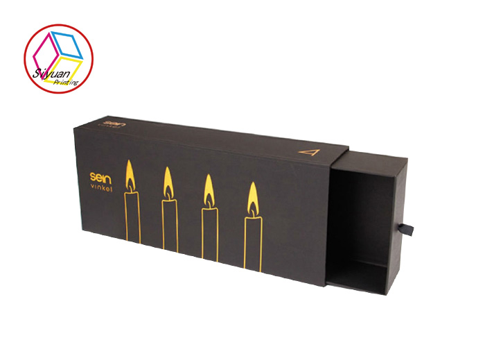 Роскошная коробка горячее штемпелюя КМИК Пантоне свечи печатая эко- дружелюбное